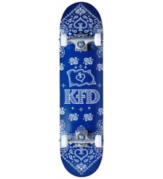 Skateboard KFD Bandana Set 7.75 "Navy
