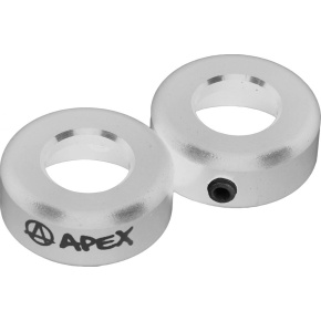 Apex Silver End caps