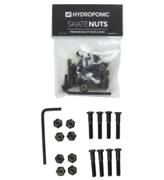 Hydroponic Nut Skateboard Hardware (1"|Black)