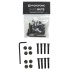 Hydroponic Nut Skateboard Hardware (1"|Black)