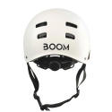 Helmet Boom Stay Safe M White Adjustable