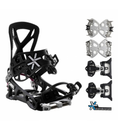 Bindings Karakoram - Connect Prime Split Women Black vell.M