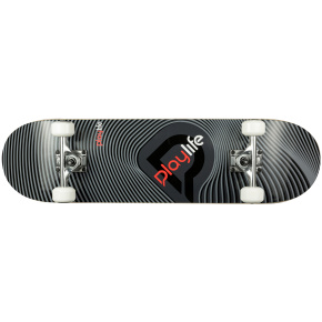Skateboard Playlife Illusion Gray 31x8 "