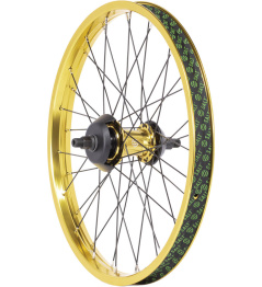 Salt Everest 20" Freecoaster BMX Rear Wheel (Gold|Right hand drive)