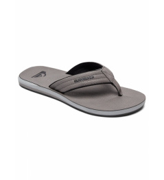 Flip flops Quiksilver Carver Nubuck 623 gray / gray / gray 2018 vell.EUR46
