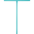 Above SCS Libra 750mm turquoise handlebars