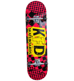 Skateboard KFD Ransom Set 8.25 "Red