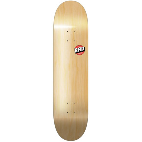 RAD Blank Logo Skate Board (8"|Natural Maple)