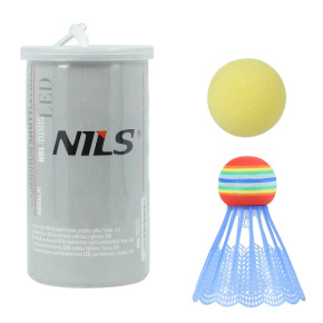 Badminton and foam ball NILS NBL6092