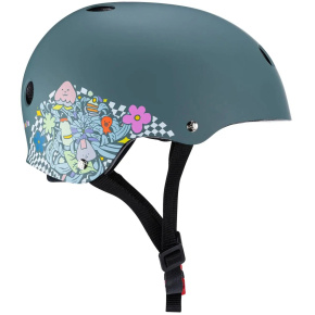 Helmet Triple Eight Lizzie Armanto Sweatsaver XS-S Gray Helmet Triple Eight Lizzie Armanto Sweatsaver XS-S Gray