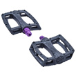 Colony Fantastic 9/16" BMX Pedals (Black/Purple)