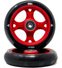 Trynyty Gothic Scooter Wheel 2-Pack (110mm | Red)