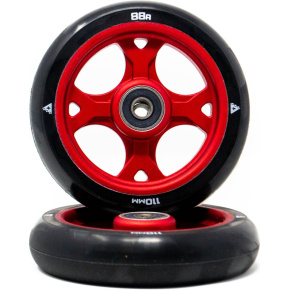 Trynyty Gothic Scooter Wheel 2-Pack (110mm | Red)