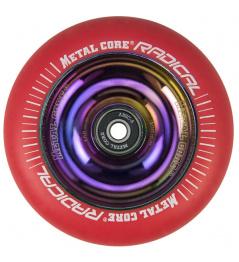 Metal Core Radical Rainbow 110 mm castor red