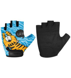 Spokey PLAY TIGER Dětské cyklistické rukavice XS - S