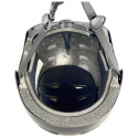 Helmet Boom Stay Safe L White Adjustable