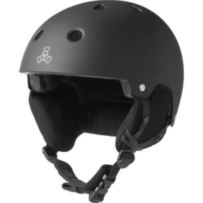 Triple Eight Brainsaver Snow Helmet (XS-S|Black)