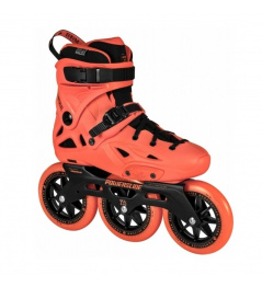 Powerslide Imperial Megacruiser 125 Neon Orange Roller Skates