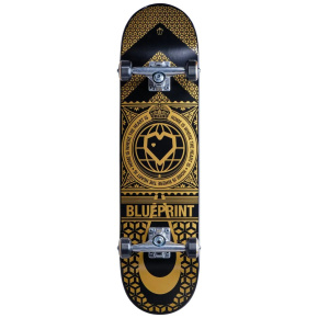 Blueprint Home Heart Skateboard Complete (8"|V2 Black)