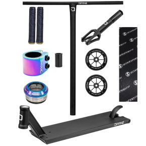 Freestyle Scooter Custom Divine Street 6" 560 mm Black