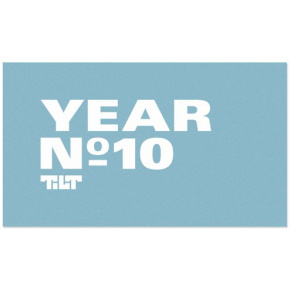 Tilt Ten Year Harmony Sticker