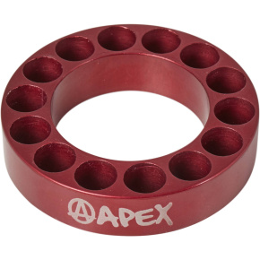 Headset spacer Apex 10mm red