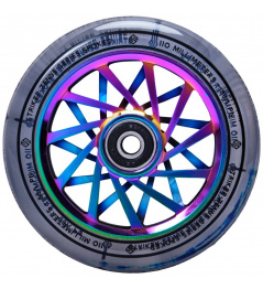 Striker Zenue Series Clear Scooter Wheel (110mm | Rainbow)