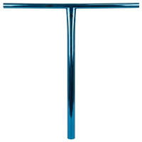 Union Uniq T Oversized Handlebars 600mm Chrome Blue