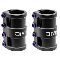 Packaging 1+1 SCS Divine black/purple 2pcs