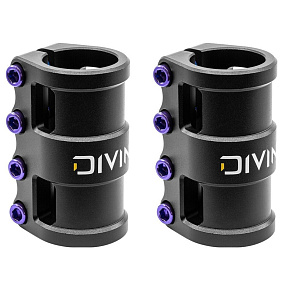 Packaging 1+1 SCS Divine black/purple 2pcs