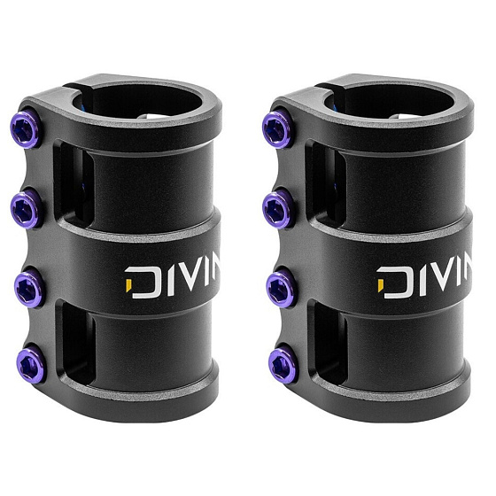 Packaging 1+1 SCS Divine black/purple 2pcs