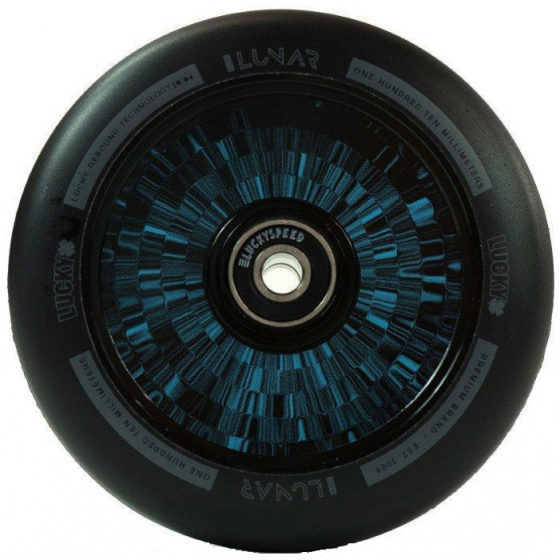 Lucky Lunar Black / Blue 110 mm castor