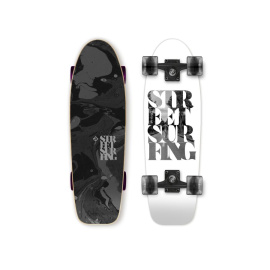 Cruiser Street Surfing KICKTAIL 28&quot; White Soul