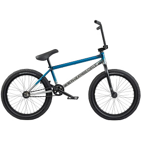Wethepeople Reason Shift Freestyle BMX Bike (20.75"|Trans Teal-raw Fade)