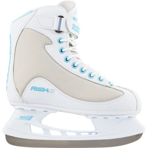 Roces RSK 2 Women's Recreational Ice Skates (White-azure|41)