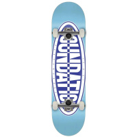 Foundation Oval Skateboard Complete (8"|Blue)