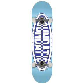 Foundation Oval Skateboard Complete (8"|Blue)
