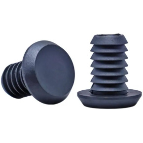 Dial 911 Black ends for Aluminum handlebars