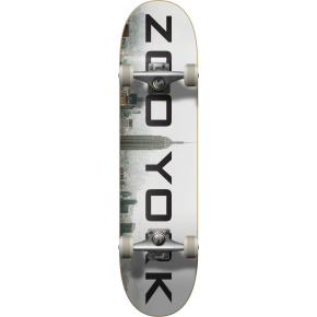 Zoo York Logo Block Complete Skateboard (7.75 "| Fog)