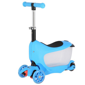 Three-wheeled scooter NILS EXTREME HJD04 blue