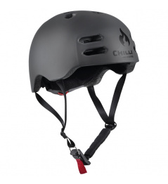 Chilli in-mold gray helmet