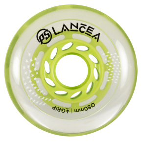 Powerslide Lancea wheels (1pc), X-Grip, 80