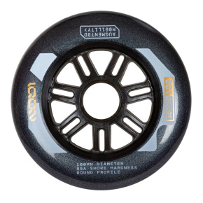 Iqon Access Dark Grey wheels (3pcs), 100, 85A