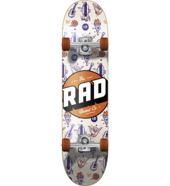 RAD Logo Progressive Complete Skateboard (7.75"|Wallpaper)
