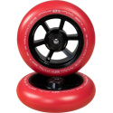 North Signal V2 115x30mm Black/Red Pu wheels