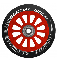 Bestial Wolf Pilot Wheel Red