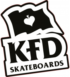 Sticker KFD Logo Black