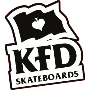 Sticker KFD Logo Black