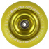 Metal Core Radical Fluorescent 110 mm yellow wheel