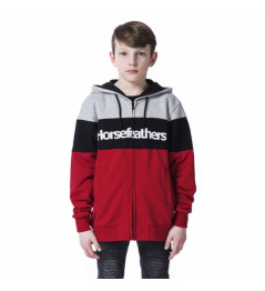 Sweatshirt Horsefeathers Trevor lava red 2020 children's vell.XL